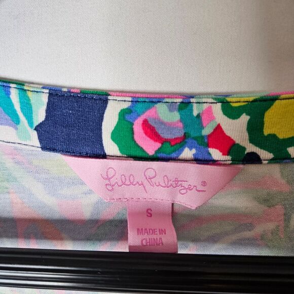 Lilly Pulitzer Delfina Maxi Wrap Dress sz Small - Picture 2 of 5